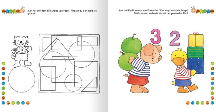 Produktbild Lernraupe - Mein grosses Übungsbuch für den Kindergarten (Deutsch, Angela Wiesner, Corina Beurenmeister, 2021)
