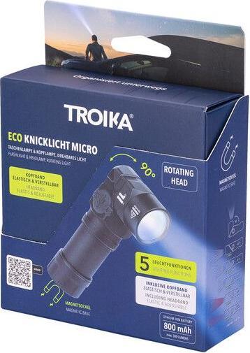 Produktbild Troika Taschenlampe ECO KNICKLICHT MICRO (8.80 cm)