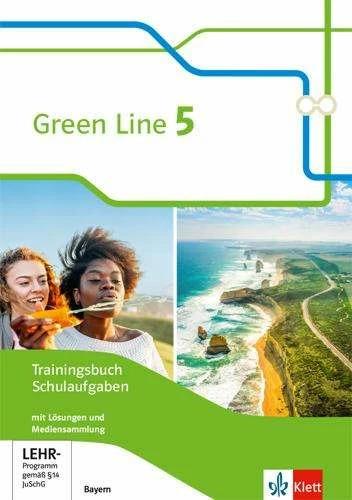 Immagine prodotto Green Line 5. Trainingsbuch Schulaufgaben, Heft mit Lösungen und CD-ROM Klasse 9. Ausgabe Bayer (Tedesco, 2021)