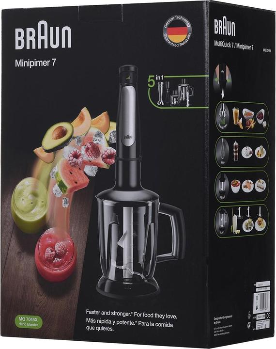 Produktbild Braun Stabmixer MultiQuick 7 MQ7045X (EU-Stecker)