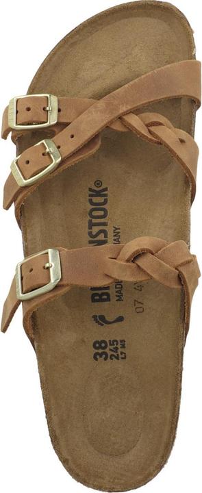 Produktbild Birkenstock Franca Braided geöltes Naturleder schmal - 67441 (41)