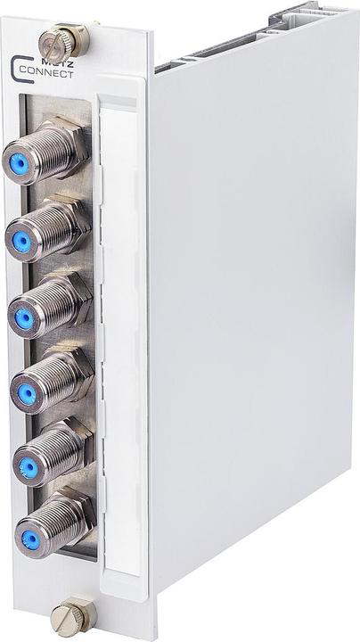 Produktbild Metz Connect KOAX Distributor - Patch Panel - F-Stecker X 6