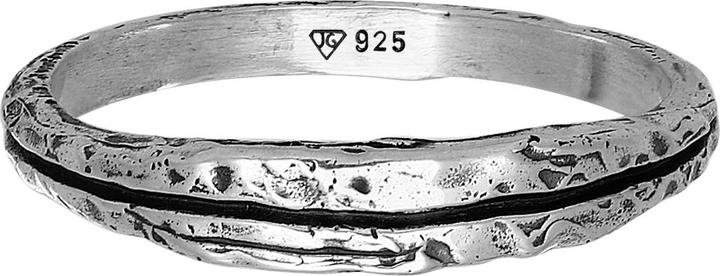 Immagine prodotto Haze & Glory Ring Bandring - Slider Oxid Finish 925 Silber (64, 925 Argento)
