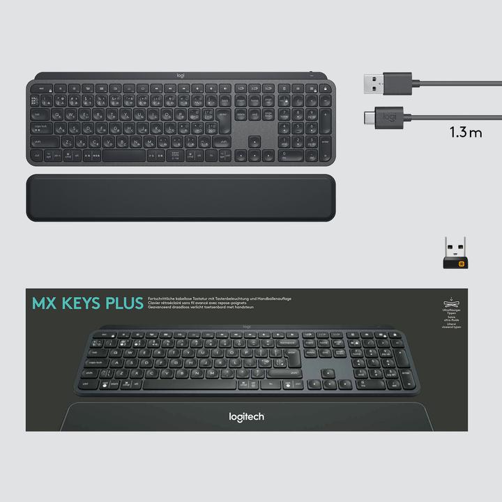 Actual product image Logitech MX Keys (Eng. Int., Wireless)