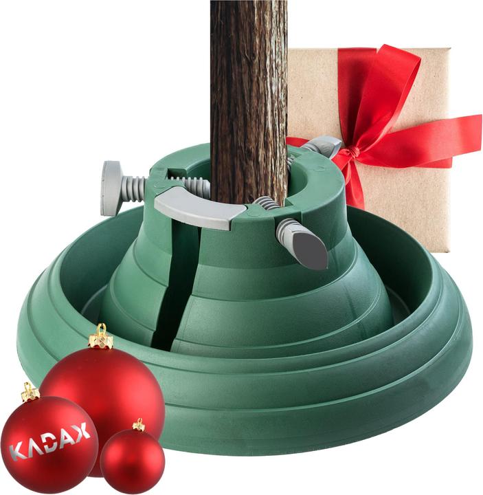 Kadax Weihnachtsbaumständer mit Wasserbehälter