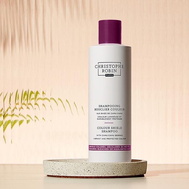 Produktbild Christophe Robin Colour Shield Shampoo with Camu Camu Berries (250 ml, Flüssiges Shampoo)