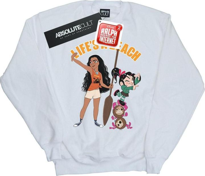 Disney Wreck It Ralph Moana And Vanellope Sweatshirt