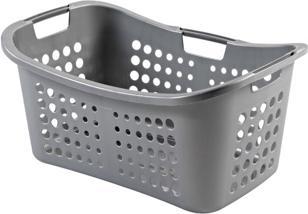 Curver Victor Laundry Basket 50L silver 50L