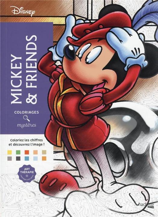 Actual product image Coloriages mystères Mickey (French, Mariez Jérémy, 2022)