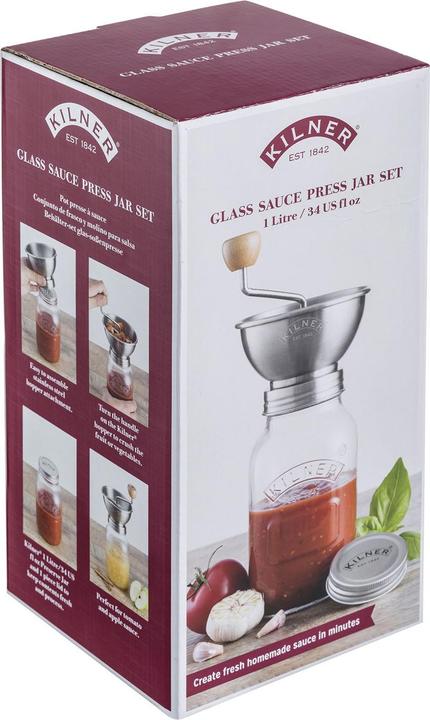 Productafbeelding Kilner KIL Zeefmolen met voorraadpot 1l