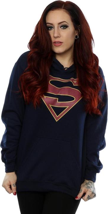 Produktbild Supergirl Logo Kapuzenpullover (L)