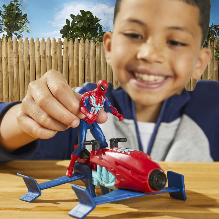 Image du produit Hasbro Spiderman Web Splashers Véhicule Spider-Man Jet Splasher