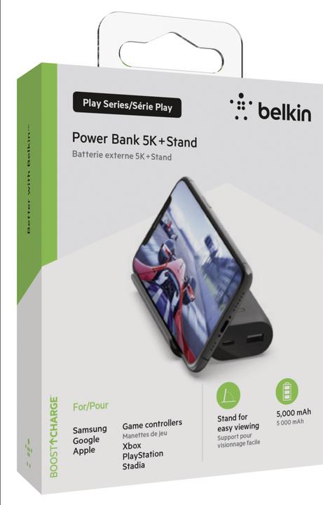 Immagine prodotto Belkin Gaming Power Bank 5.000mA (5000 mAh, 12 W, 25 Wh)