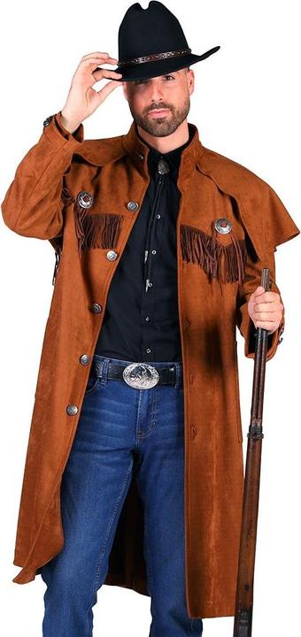Immagine prodotto Thetru Cappotto da uomo Western, marrone (M)