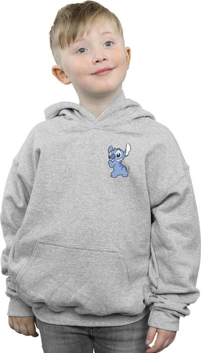 Produktbild Disney Lilo And Stitch Stitch Backside Breast Print Kapuzenpullover Jungen (128)