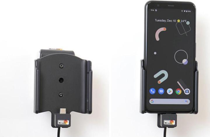 Image du produit Brodit Support actif Google Pixel 4 avec câble USB