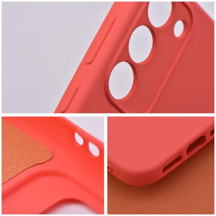 Actual product image OEM Back panel cover SILICONE case for SAMSUNG S23 Ultra peach (Samsung Galaxy S23 Ultra)