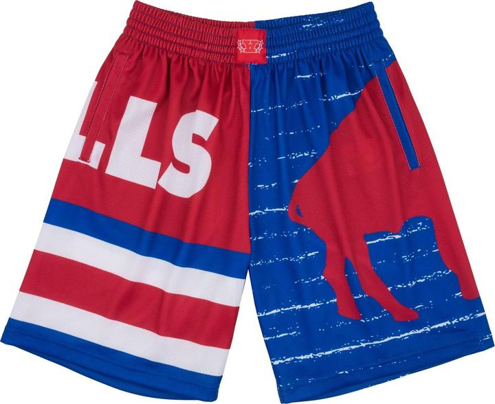 Mitchell & Ness M&N Buffalo Bills JUMBOTRON 3.0 Basketball Shorts - S (S)