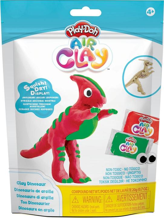 Actual product image Play-Doh Air Clay Dinosaur assorted