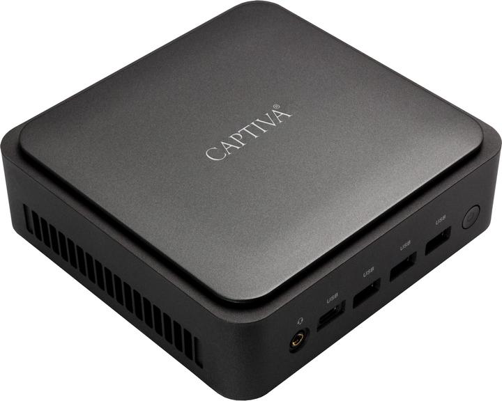 Actual product image Captiva Mini PC Power Starter I76-500 (i5-1240P/250GB/16384/Windows 11 Pro 64-bit) (16 GB, 250 GB, Intel Iris Graphics)