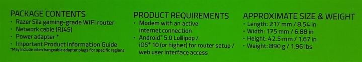 Produktbild Razer Sila WiFi Router