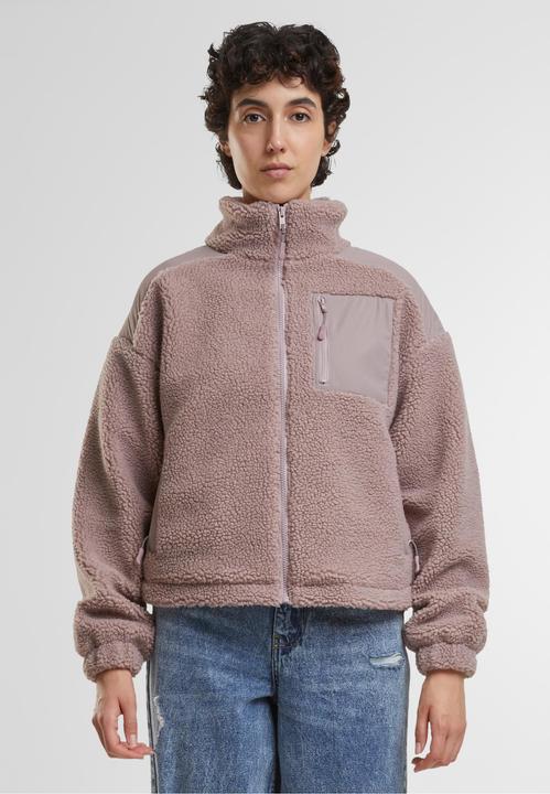 Produktbild Urban Classics Ladies Sherpa Mix Jacket - 117655 (4XL)