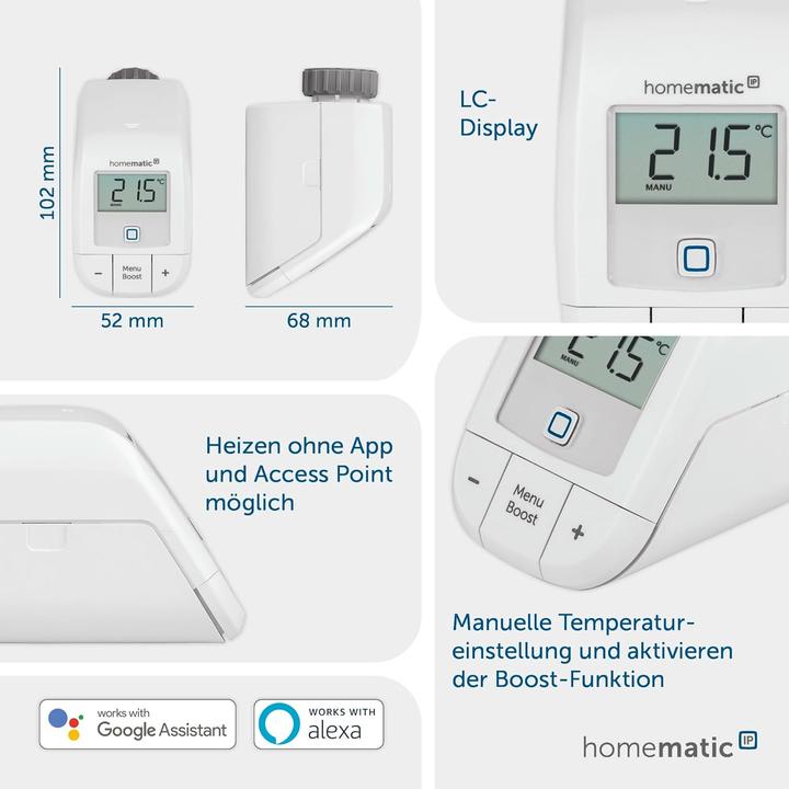 Produktbild Homematic IP Heizkörperthermostat