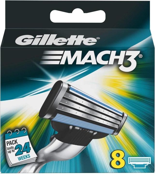 Actual product image Gillette Mach3 (8 x)