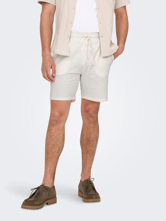Produktbild Only & Sons Onskian Reg Seersucker Shorts (M)