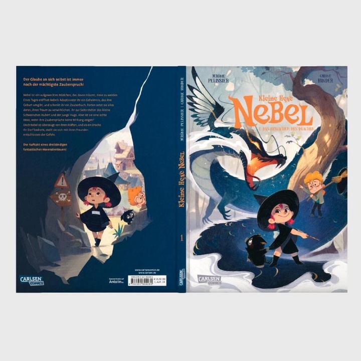 Produktbild Kleine Hexe Nebel 1: Das Erwachen des Drachen (Deutsch, Jérôme Pélissier, Carine Hinder, 2024)