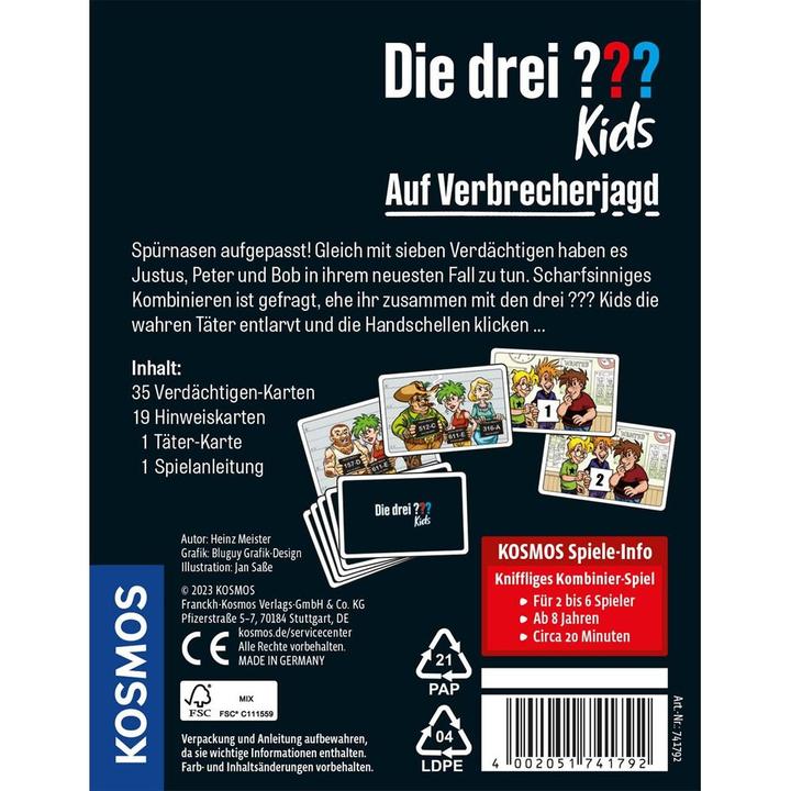 Productafbeelding Kosmos De Drie??? (Duits)