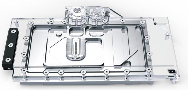 Image du produit Alphacool Bloc de glace Aurora GPX-N RTX 3090 Ti STRIX/TUF avec plaque arrière - Acrylique + Nickel