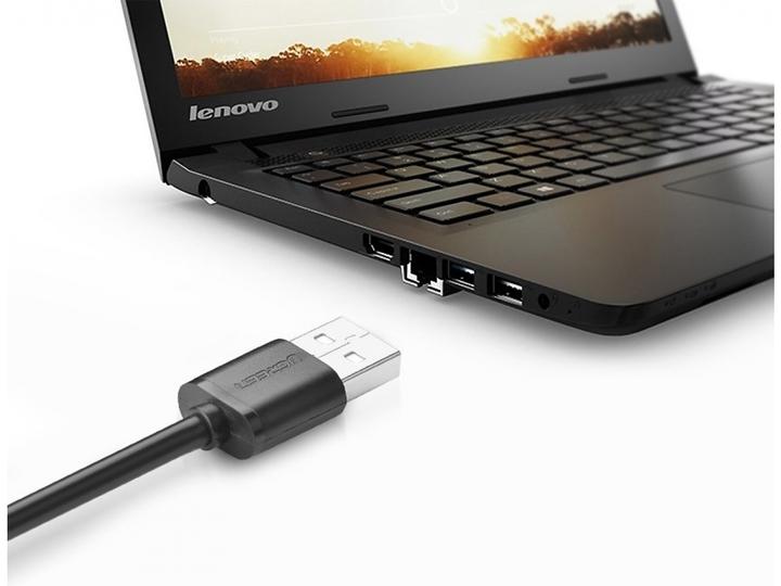 Actual product image Ugreen USB A — USB A (1 m, USB 2.0)