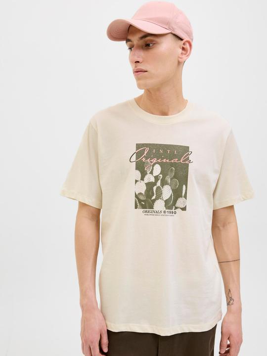 Produktbild Jack & Jones Gedruckt Rundhalsausschnitt T-shirt T-shirt (M)