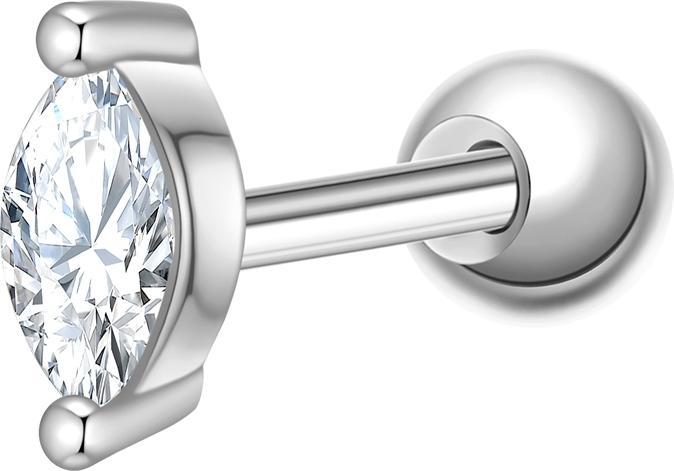 Glanzstücke München Damen Ohrstecker Sterling Silber - 37394 (Sterling Silber)