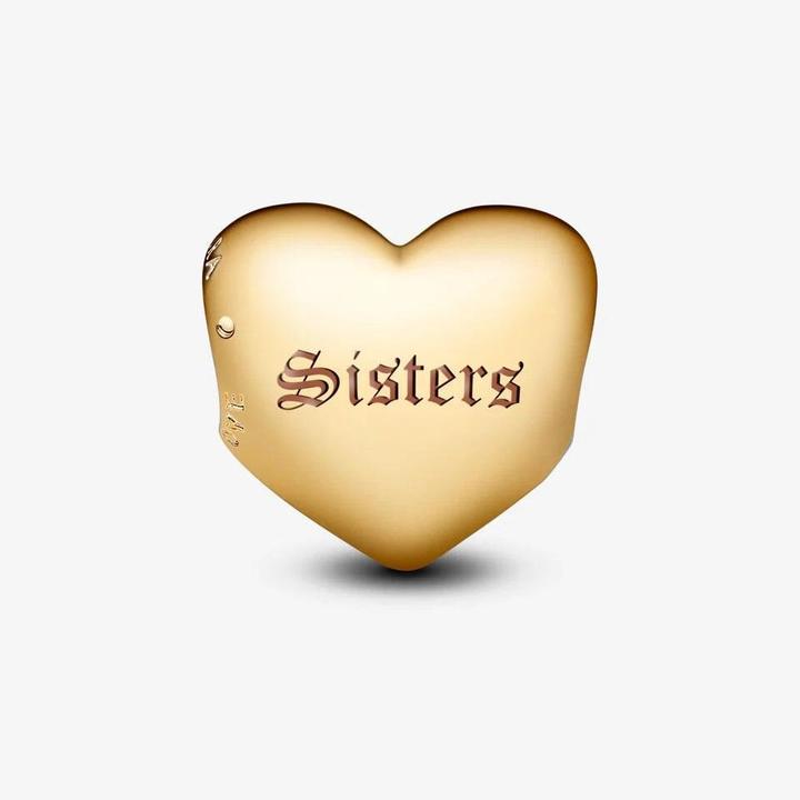 Actual product image Pandora Be Love Heart Charm (14K gold-plated)