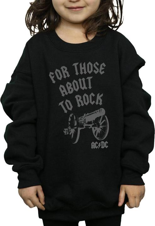 Image du produit AC/DC - Sweat FOR THOSE ABOUT TO ROCK CANNON - Fille (128)