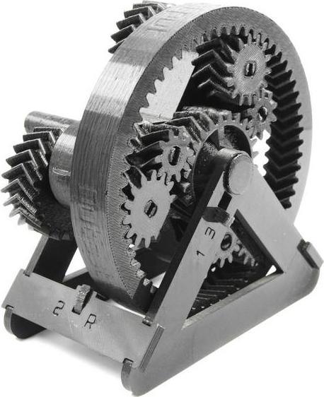 Actual product image Polymaker PC02001 Polymax Tough Filament PC (Polycarbonate) high stiffness, hit (Carbon, 1.75 mm, 750 g, Black)