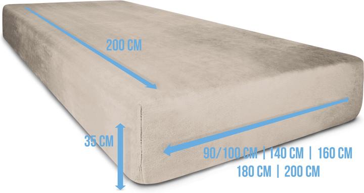 Actual product image Aspero 2 Flanell-Spannbettlaken PERPIGNAN (160 x 200 cm)