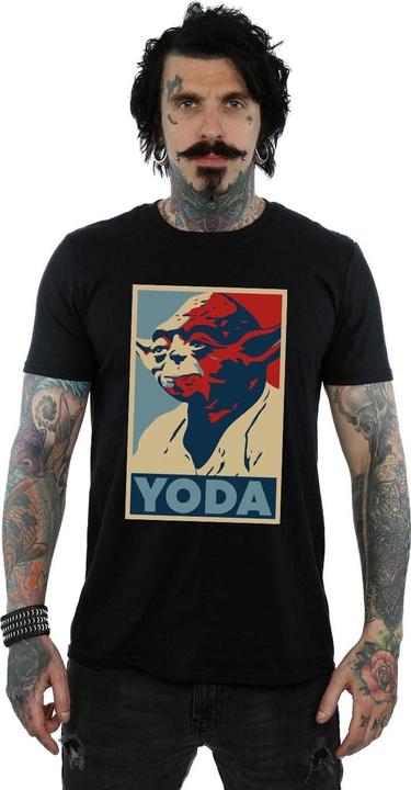 Produktbild Star Wars Yoda Poster TShirt (M)
