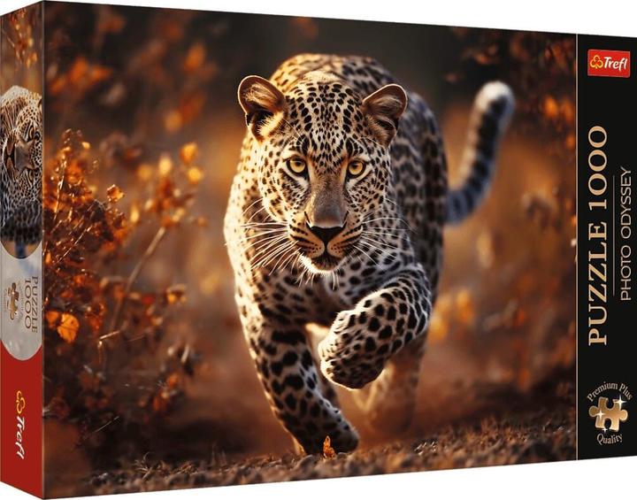 Immagine prodotto Trefl Puzzle Premium Plus 1000 - Leopardo selvaggio (1000 pezzi)