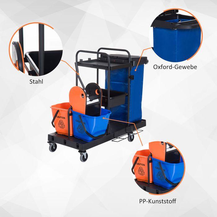 Produktbild Jamb Reinigungswagen mit 2 Eime (1 Stk.)
