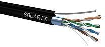 Produktbild Solarix Venk.inst.kabel CAT5E FTP PE samonos. (CAT5e, 305 m)