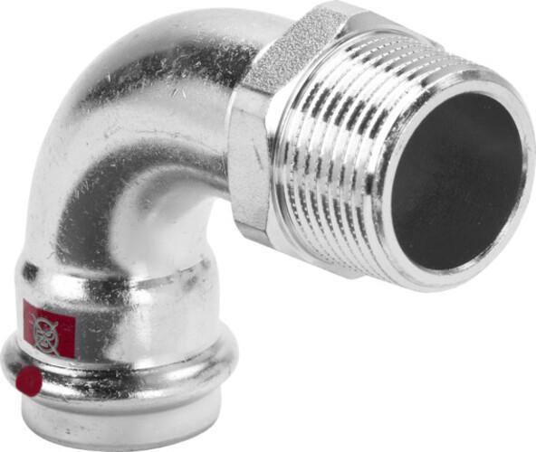 Actual product image Viega Gangway Alkunai Prestabo, D, 28-1 ", 90 *, Isorai-interior (Angled connection)