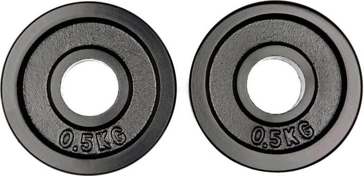 Produktbild Hammer Fitness Hantelscheiben (2 x 0.5 kg, 2 x 1.25 kg)