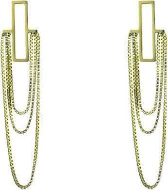 Image du produit Marc Malone Ryan Gold Earrings Mce24028g - Beautiful Gold-Plated Dangling Earrings