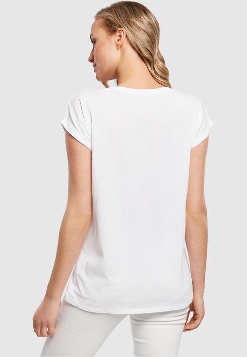 Actual product image Merchcode Ladies Backstreet Boys - Vintage Logo Extended Shoulder Tee - 111603 (XL)