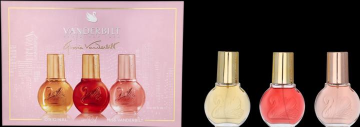 Produktbild Gloria Vanderbilt Set Vanderbilt N1 30ml In Red 30ml Miss 30ml@