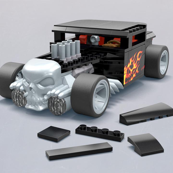 Actual product image Hot Wheels Bone Shaker