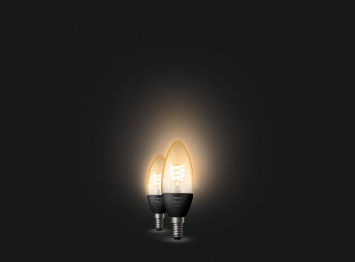 Produktbild Philips Hue White (E14, 4.50 W, 300 lm, 2 x, G)